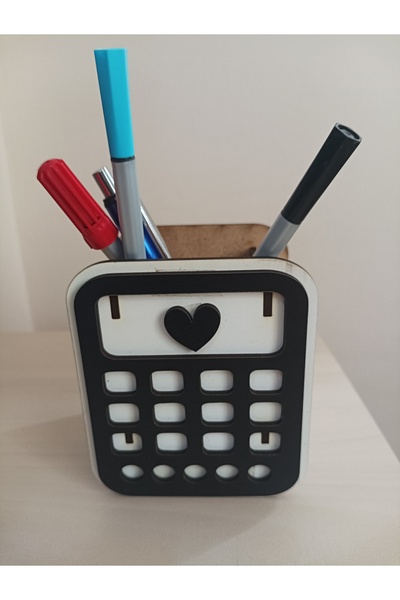 Şirin Lazer Suport pentru pixuri, calculator, decor, organizator de birou