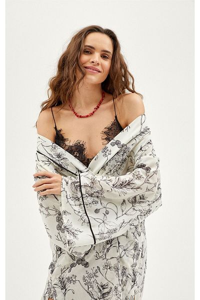 Pilea Eloise Linen Dressing Gown - Comfortable Fit and Stylish Design