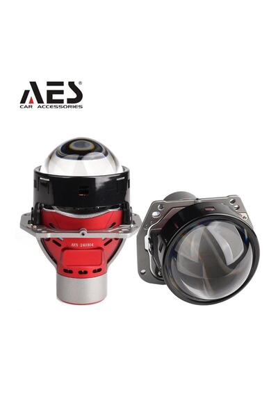 OFFICIALLED 3.0 İnç Afl Far Özellikli Bi-Led Projector Mercek