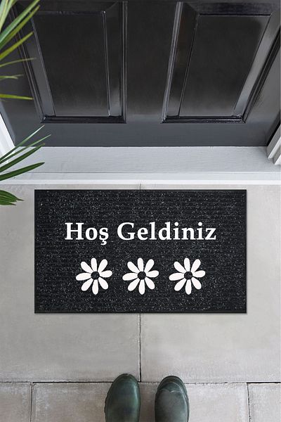 M&H Quality Washable Balcony and Interior Exterior Door - Moisture and Dust Catcher, Mop Turkish Welcome