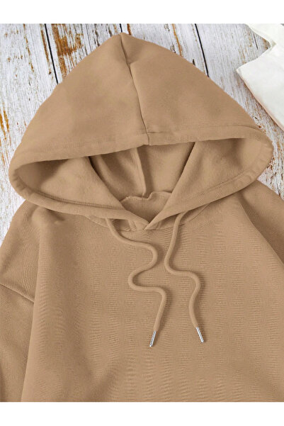 Revasser Φούτερ BROOKLYN Unisex Oversize Βαμβακερή κουκούλα - Πολύχρωμη και ειδική στάμπα