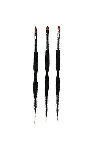 Fontenay Tırnak Süsleme Fırçası, Nail Art Fırça, Tırnak Desen Fırçası Seti No...