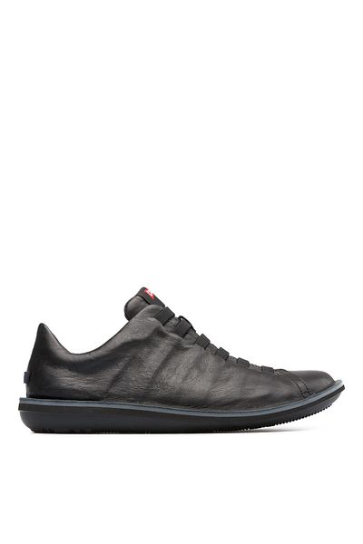 CAMPER Black Leather Men's Shoes 18751-048 Daily Use