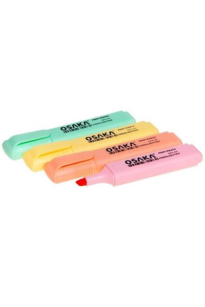 Osaka 4 Colors Highlighter Pastel Colors