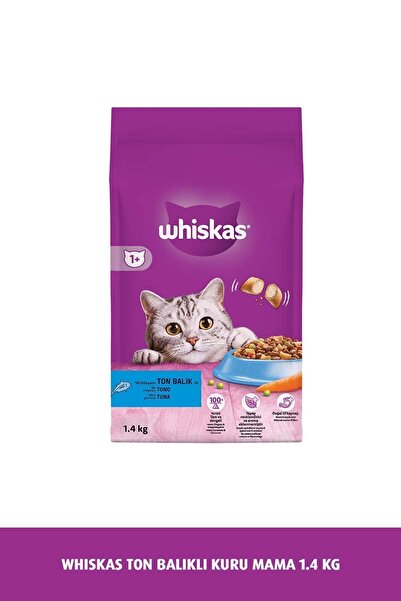 Whiskas Yetişkin Ton Balıklı Kedi Maması 1.4 Kg