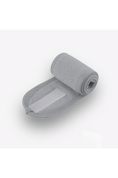 Mokita Home Sports Yoga Grey Towel - Μαλλιά και κεφαλόδεσμος, Αυτοκόλλητη Περιποίηση δέρματος