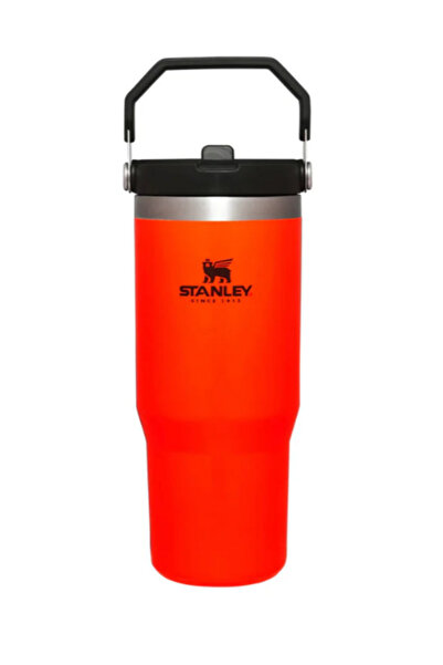 Stanley Iceflow Flip Pipetli Bardak 30 OZ - Blaze Orange