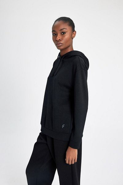 DeFacto Bedrucktes Skuba Diver Stoff Sweatshirt mit Kapuze - Fit Standard B4667ax24sp