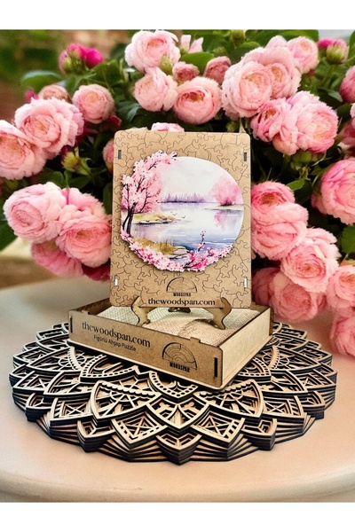 WoodSpan Sakura - Özel Figürlü Ahşap Yapboz - Konsept Tasarım Puzzle