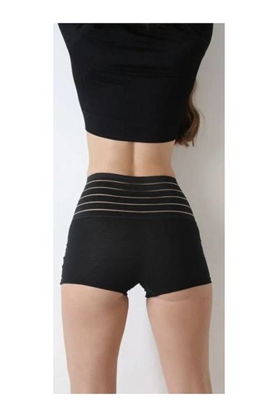 MODAGO Boxer cu corset pentru abdomen și burtă cu talie înaltă