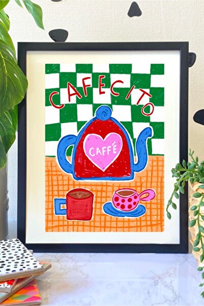 Hello Melody Design Εκτύπωση "CAFECITO" από την συλλογή έργων εκτύπωσης - Με ...