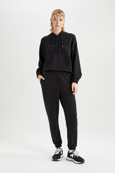 DeFacto بنطال رياضي بقصة ممتازة - جيب مزدوج، ساق قياسية B1794ax23au