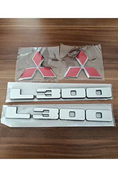 Passenger Car Oto Yedek Parça Mitsubishi L300 2'li Yazı Ön Ve Arka Arma 4'lü Set