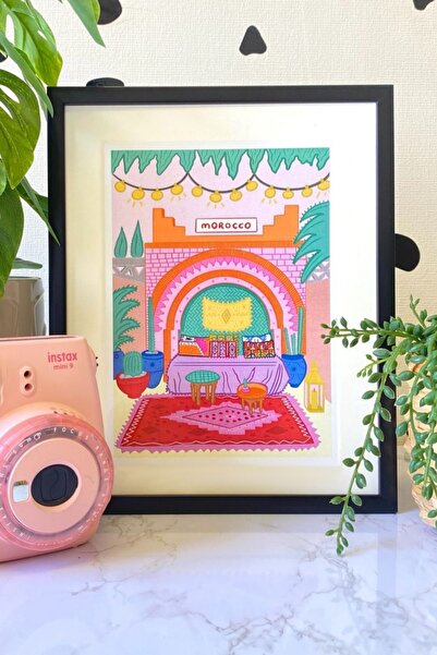 Hello Melody Design Εκτύπωση "MOROCCO" από την συλλογή έργων εκτύπωσης - Με μ...
