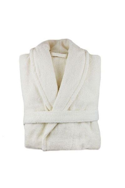 HIZSOY TEKSTİL Κρεμ μπουρνούζι Unisex