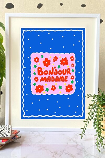 Hello Melody Design Εκτύπωση "BONJOUR MADAME" από την συλλογή έργων εκτύπωσης...