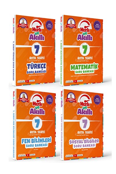 Tammat Yayıncılık 7. Sınıf Hızlı ve Akıllı Türkçe + Matematik +Fen Bilimleri+...