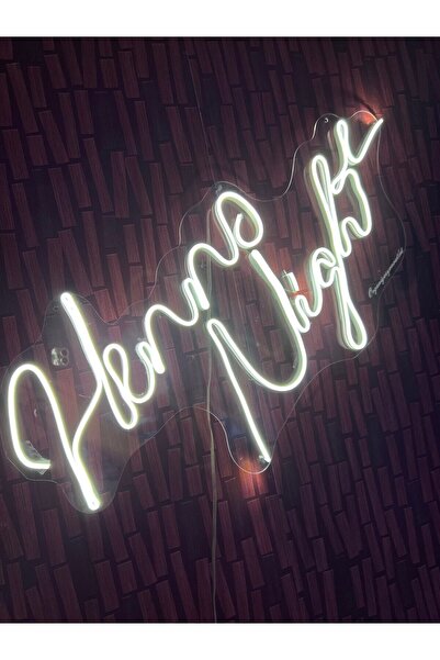 organizasyon outlet Henna Night Led Neon Tabela Işıklı Neon Led Duvar Kına Ne...