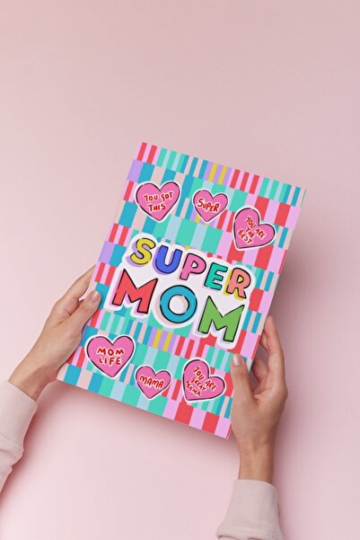 Hello Melody Design Εκτύπωση "SUPER MOM" από την συλλογή Εκτυπώσεων - Χωρίς π...
