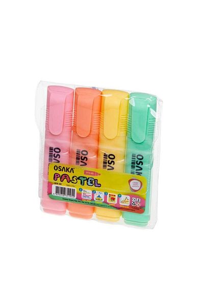 Osaka 4 Colors Highlighter Pastel Colors