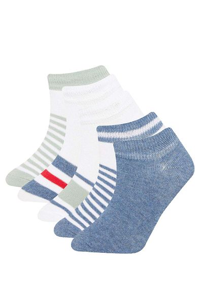 DeFacto Boy's 5-Piece Cotton Booties Socks 3163031
