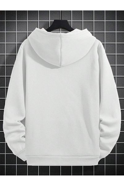 Revasser Φούτερ με κουκούλα DEER Printed Unisex Cotton Oversize - Πολύχρωμο