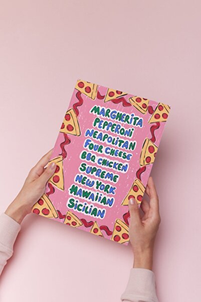 Hello Melody Design Εκτύπωση "PIZZA " από την συλλογή Εκτυπώσεων - Χωρίς πλαίσιο