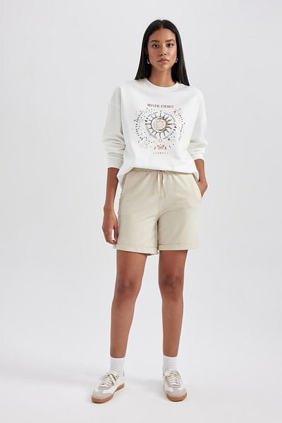 DeFacto Tenká mikina Relax Fit Crew Neck B1808ax23au