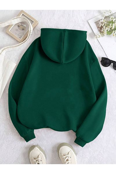 Revasser Φούτερ BROOKLYN Unisex Oversize Βαμβακερή κουκούλα - Πολύχρωμη και ειδική στάμπα