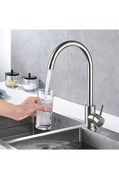 YUEN Mutfak Bataryası Sus304 Paslanmaz Çelik Çizilmez Leke Tutmaz Pürüzsüz Yüzey