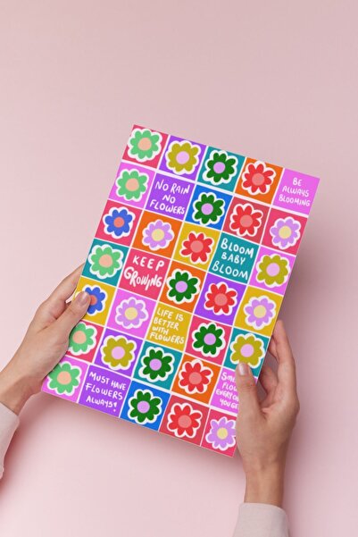 Hello Melody Design Εκτύπωση "FLOWERS" από την συλλογή Εκτυπώσεων - Χωρίς πλα...