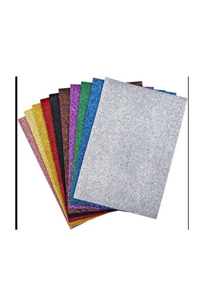 Linea Lınea A4 Simli Yapışkanlı Eva 10’lu Karışık Renk