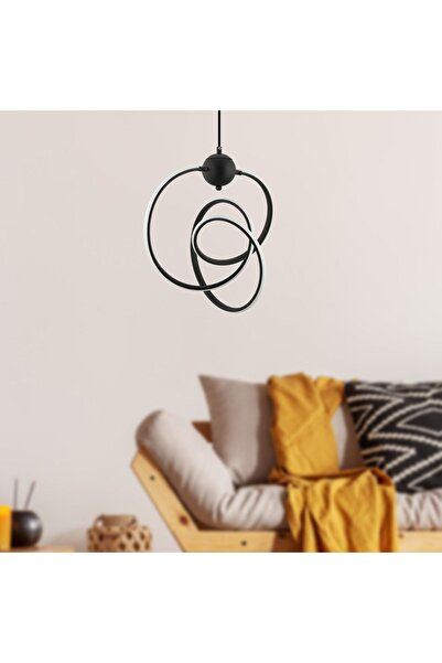 Apliqa Zagor Sarkıt 53 Watt Sarkıt 3 Renkli Ledli Modern Mutfak Banyo Led Salon Sarkıt Avize