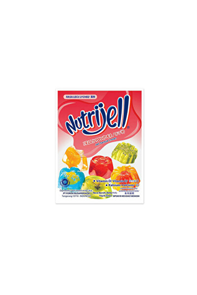 NUTRIJELL jellypowder Leci 10g 1 paket