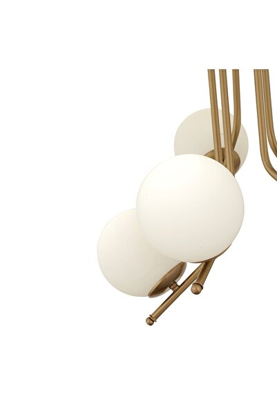 Apliqa Nida 5Li Komple Eskitme Boyalı Modern Mutfak Yatak Odası Salon Avize