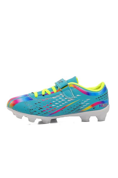 AYAKMOD Hulk 129-F Turquoise-White Kids Astroturf Shoes