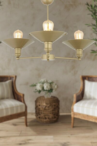 Apliqa Yanko 3 Lü Eskitme Yukarı Bakar Modern Sarkıt Genç OdasıYatak odası Salon Avize