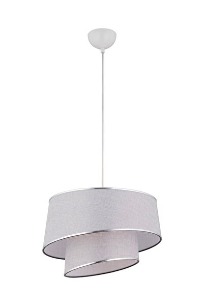 Apliqa Paoni 2 Katlı Gri Modern Koridor,yatak Odası Salon Avize