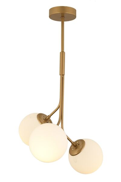 Apliqa Candelabru cu bile antică din 3 piese Artel Lampă suspendată modernă, candelabru pentru living pentru bucătărie, dormitor