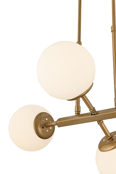 Apliqa Nazar 4Lü Eskitme Modern Tasarım Yemek Odası, Yatak Odası Salon Avize