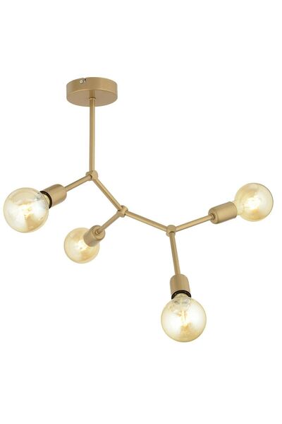 Apliqa Darvin 4 Lü Eskitme Modern Genç Odası Mutfak Yatak Odası Salon Avize