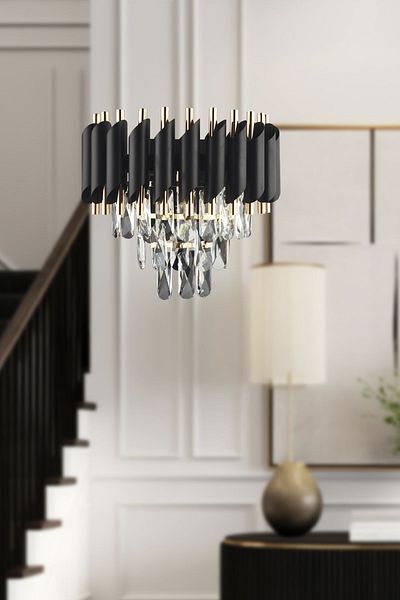 Apliqa مصباح LED لغرفة المعيشة بتصميم ذهبي حديث من Mikula