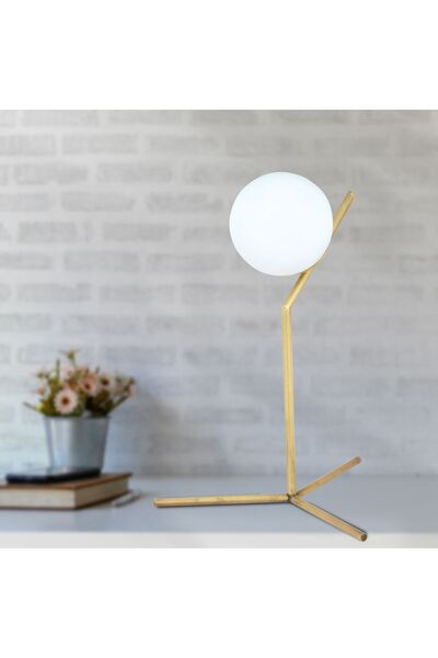 Apliqa Sara Eskitme Masa Lambası Yatak Odası Salon Abajur