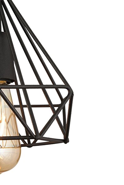 Apliqa Bien Tekli Siyah Modern Sarkıt Mutfak Salon Sarkıt Avize