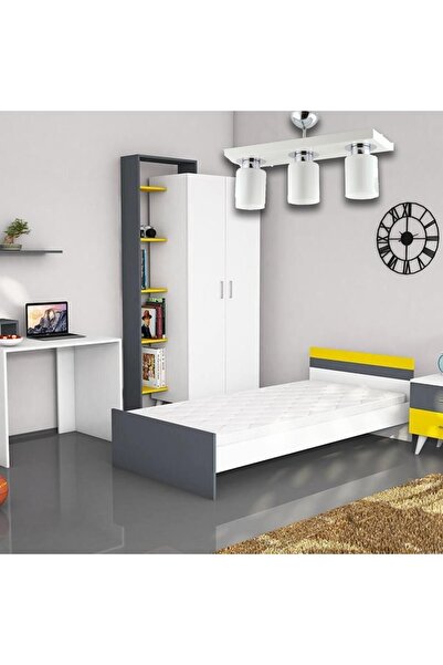 Apliqa Kiaria 3Lü Modern Plafonyer Genç Odası MutfakYatak Odası Avize