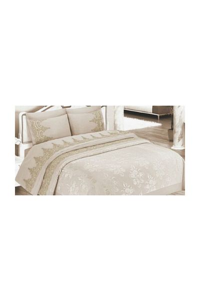 Armes Sultan French Lace Bridal Set Cappuccino