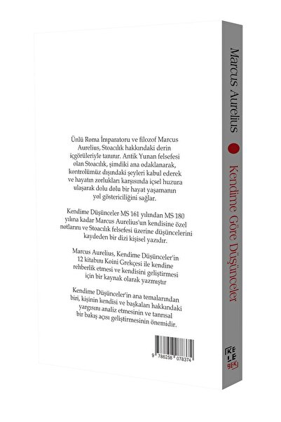 Kelebek Yayınları Kendime Düşünceler