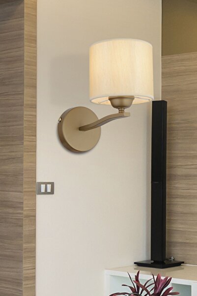 Apliqa Keria Tekli Eskitme Şapkalı Eskitme Duvar Lambası Yatak Odası-yatak Başı-banyo Için Modern Aplik