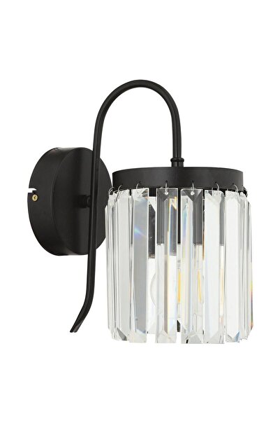 Apliqa Rachel Kristal Taşlı Duvar Lambası Yatak Odası-Yatak Başı-Salon için Aplik