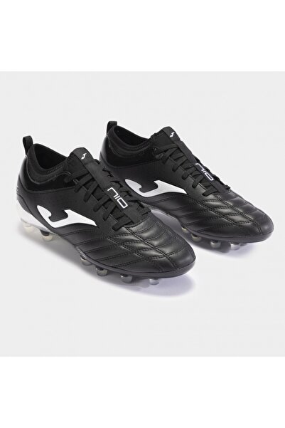 Joma Numero-10 2401 Men's Crampon and Astroturf Shoes - Black and White Firm Ground N10W2401Fg